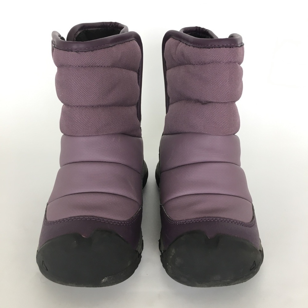 Keen Girls Purple Puffrider Keen-Dry Waterproof Insulated Winter Snow Boots Sz10 - Picture 3 of 12